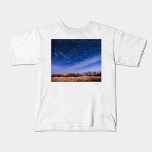 Star Trails Kids T-Shirt